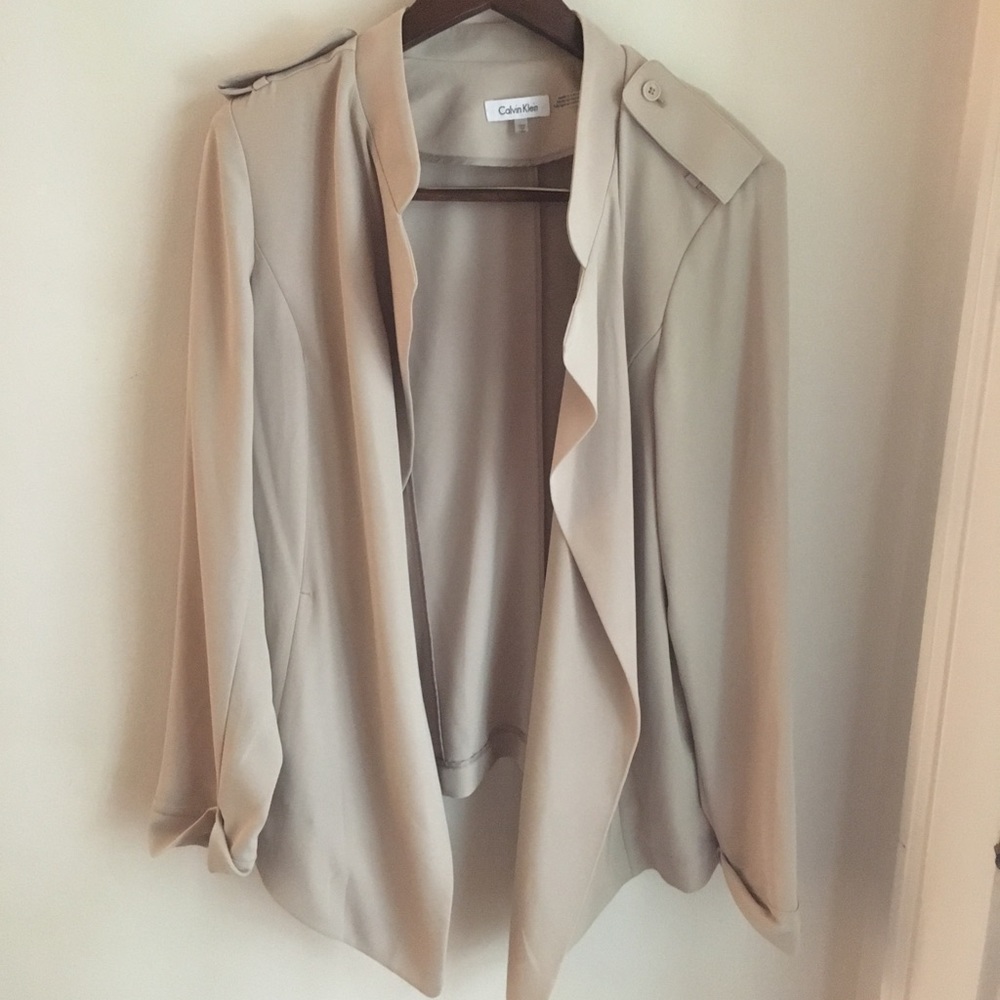 Calvin Klein Unstructured Blazer